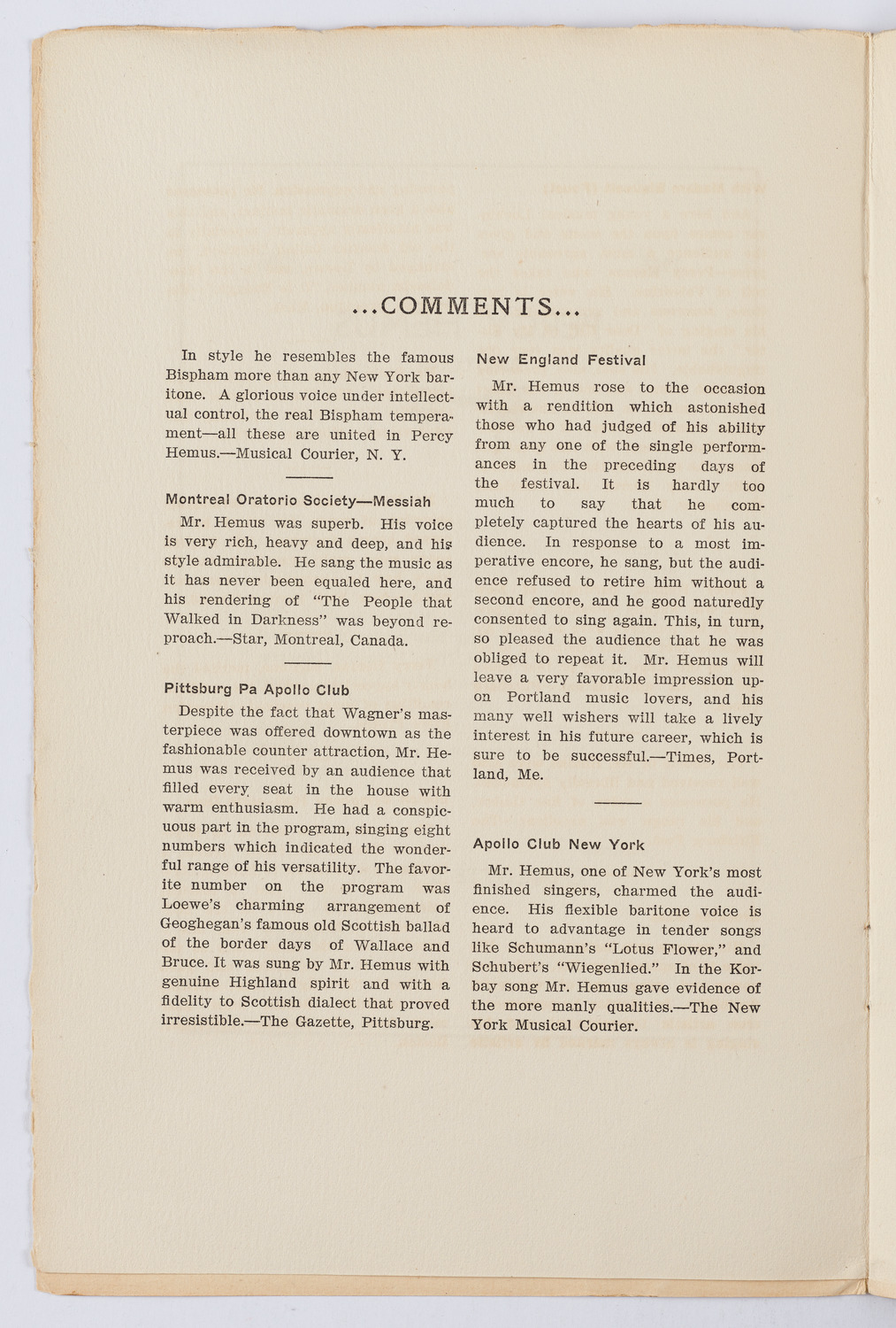 Men's Mass Meeting/ New York Festival Chorus and Orchestra, 1906