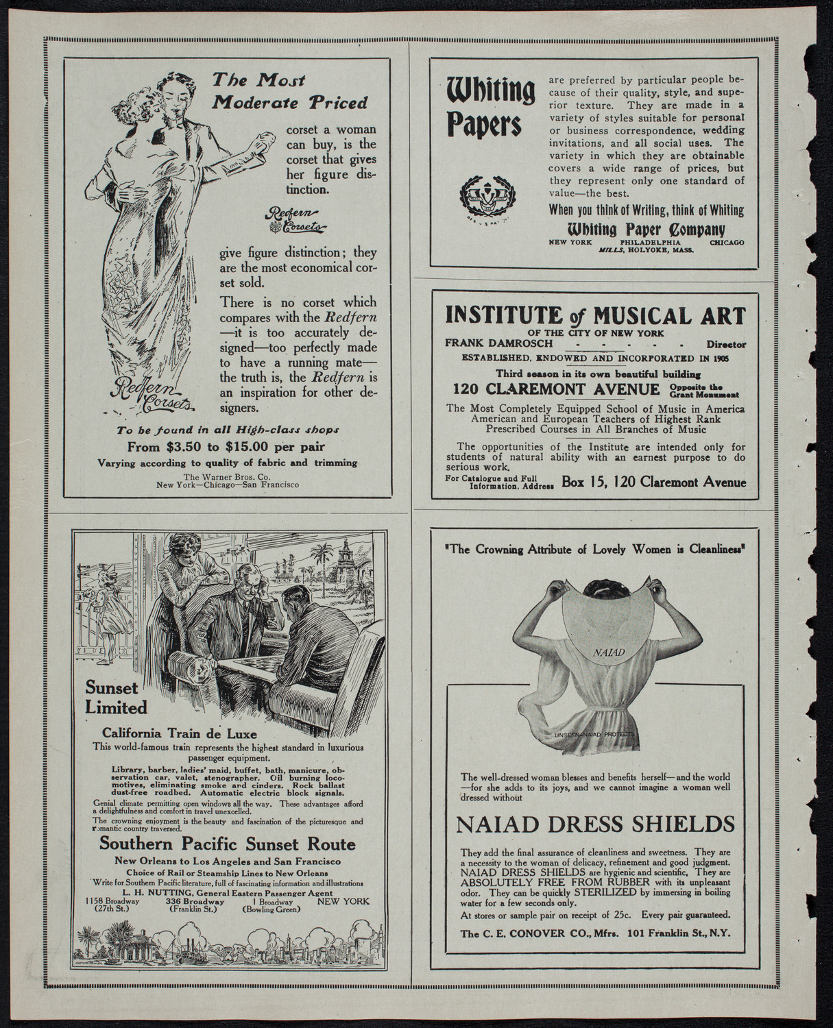 Burton Holmes Travelogue: Panama, February 23, 1913, program page 2