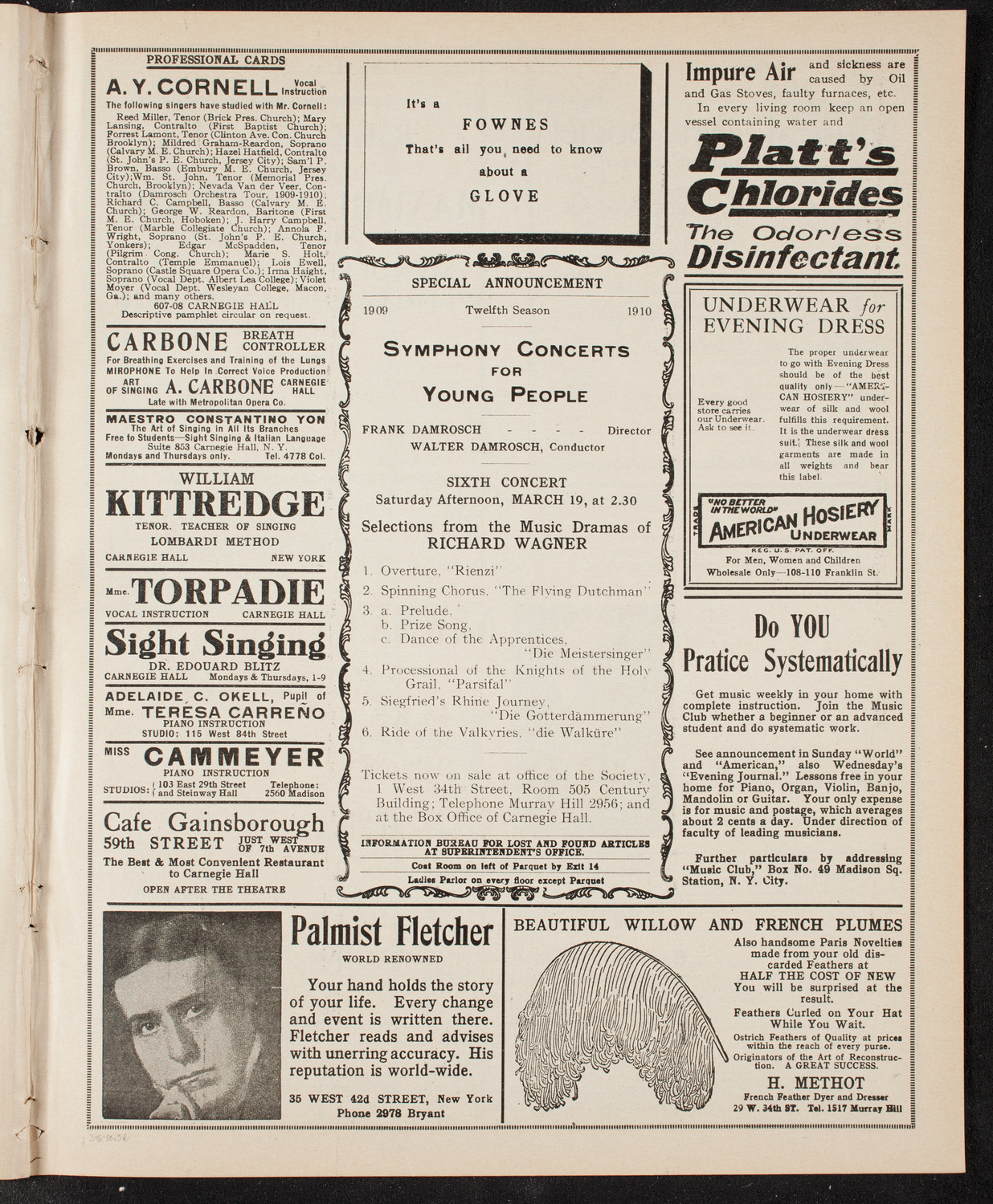 Clan-na-Gael Emmet Celebration, March 6, 1910, program page 9