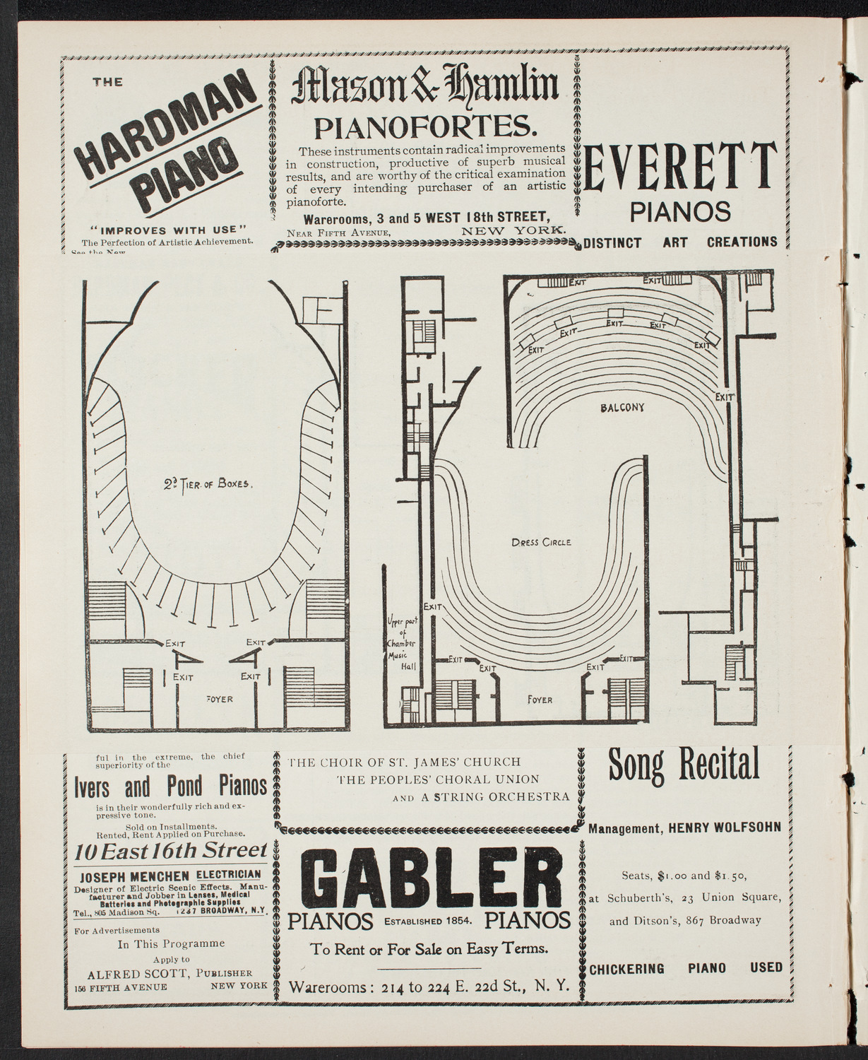 Musical Art Society of New York, March 14, 1901, program page 8