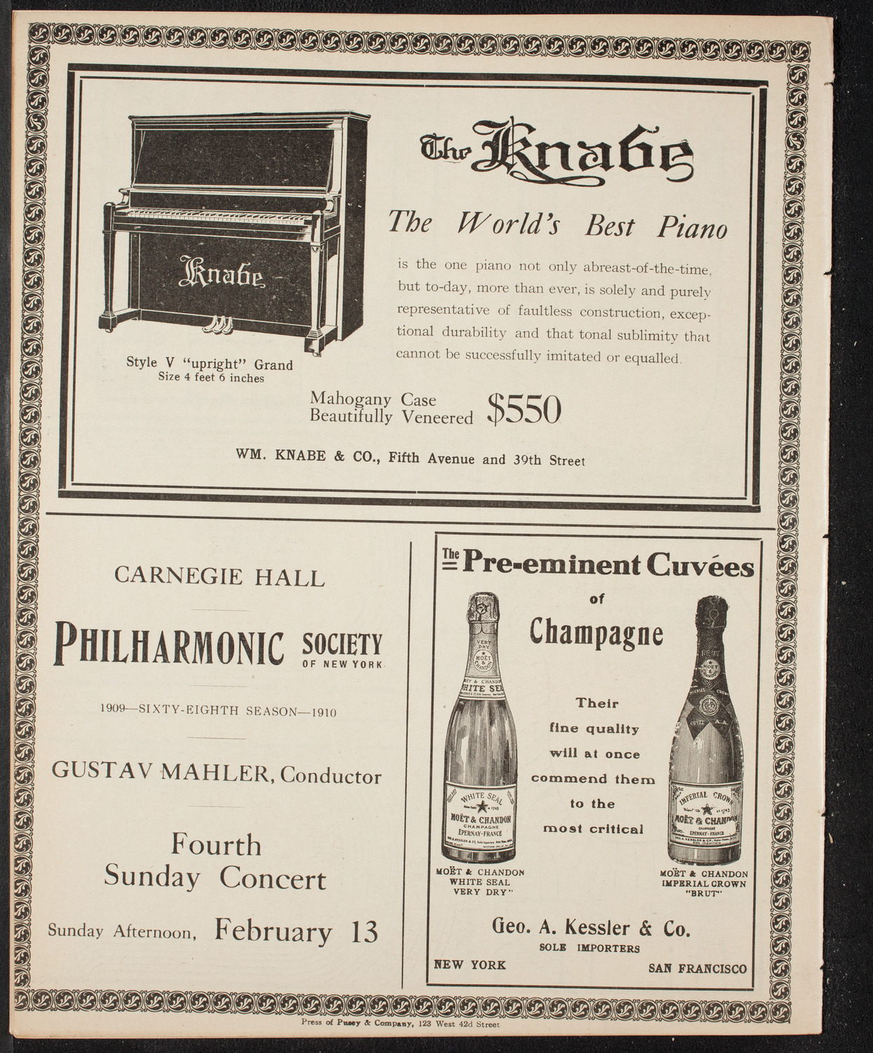 Burton Holmes Travelogue: Italy, February 6, 1910, program page 12