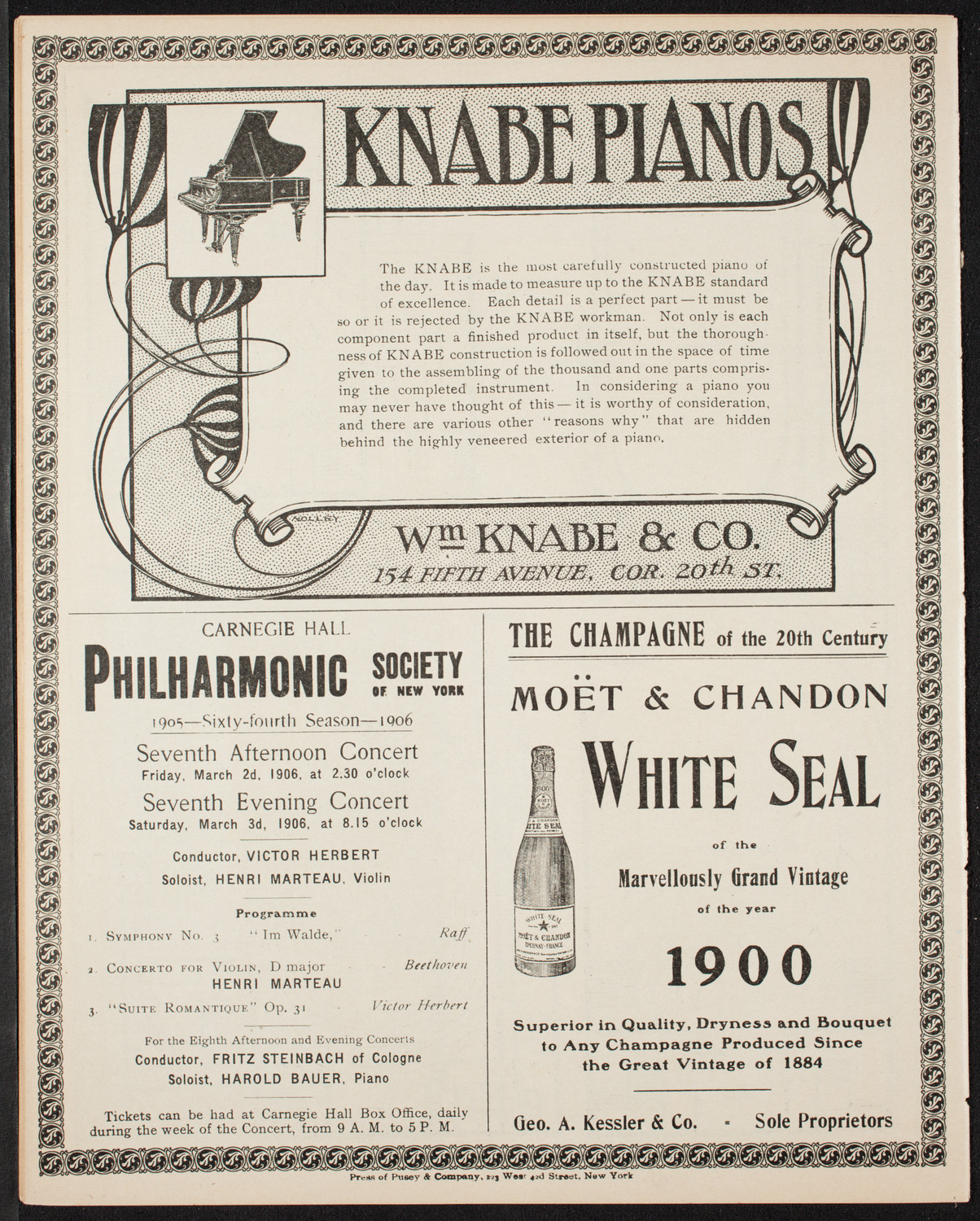 Lecture by Burr McIntosh, February 18, 1906, program page 12