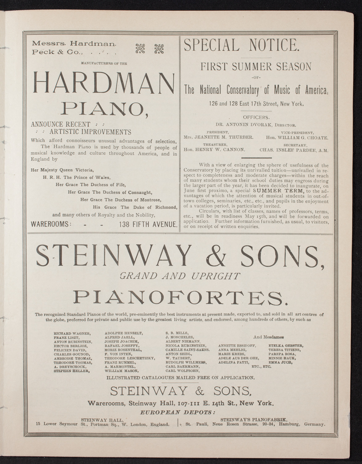 Memorial Excercises of the Grand Army of the Republic, May 30, 1893, program page 5