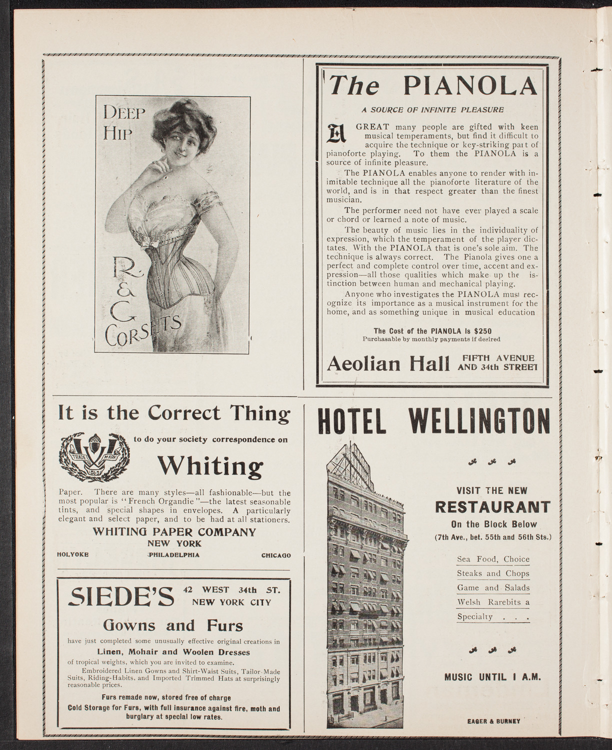 Grand Army of the Republic Memorial Day Exercises, May 30, 1903, program page 6