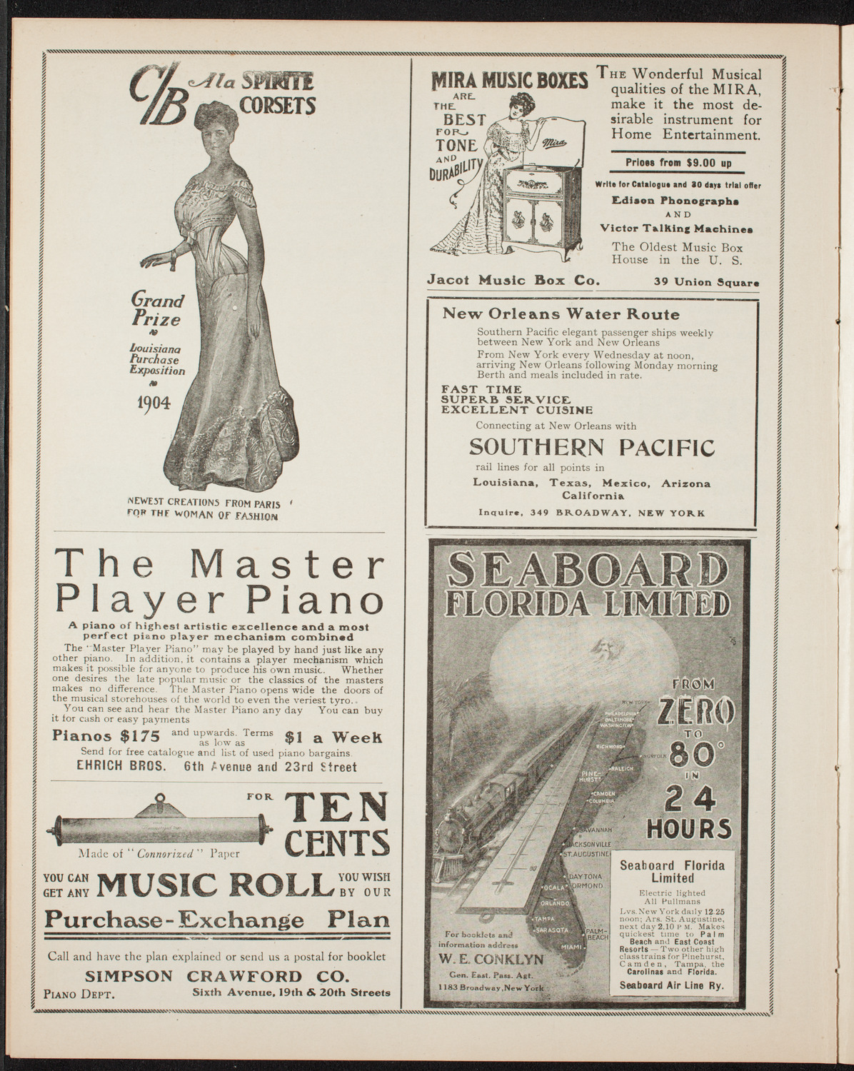 Oratorio Society of New York, April 3, 1906, program page 8