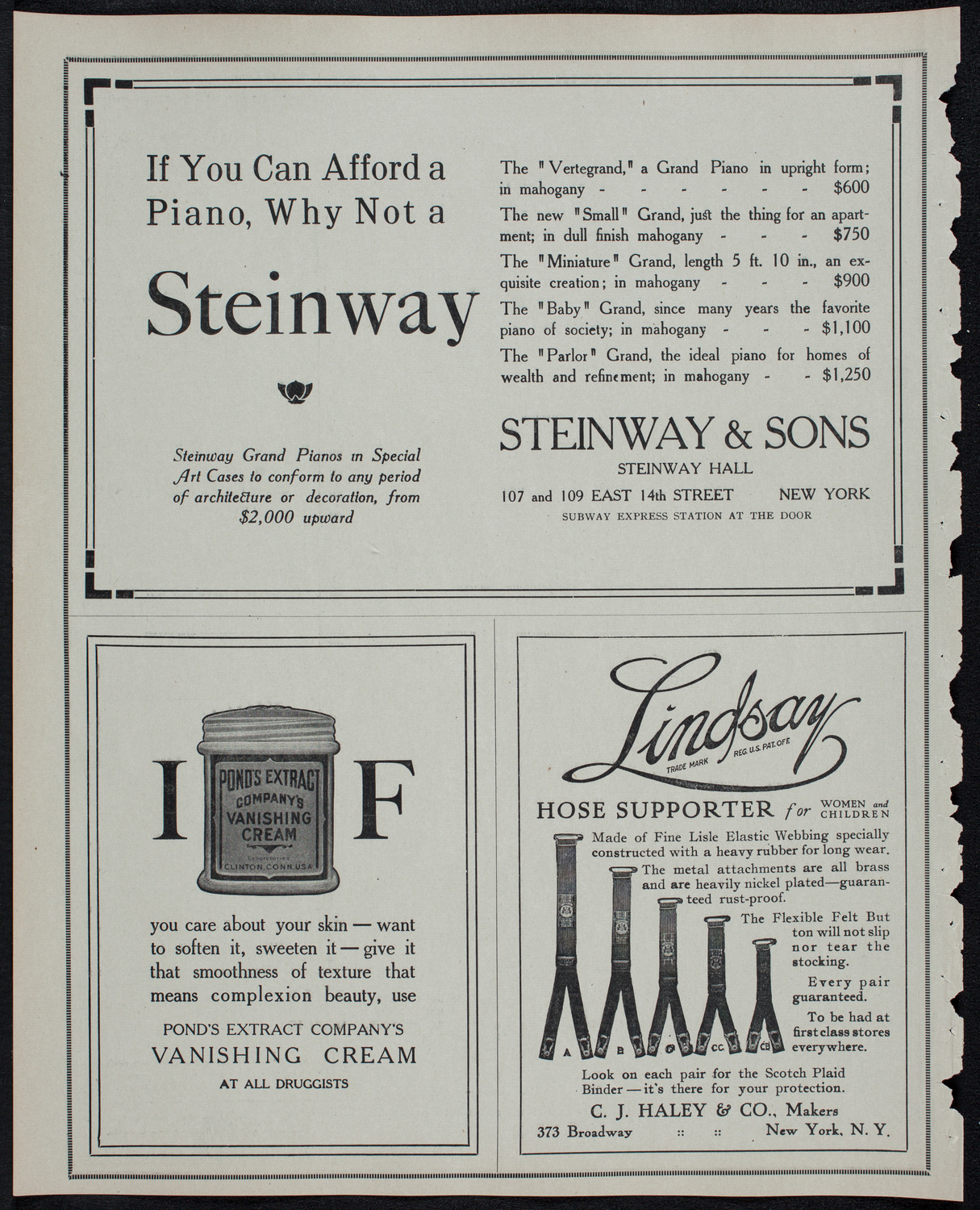 Lecture by Roald Amundsen: The Discovery of the South Pole, January 22, 1913, program page 4