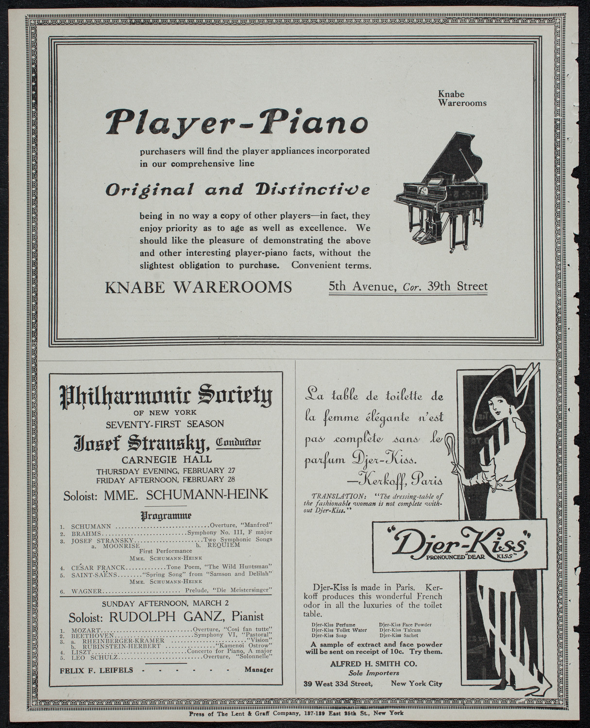 Burton Holmes Travelogue: Panama, February 24, 1913, program page 12