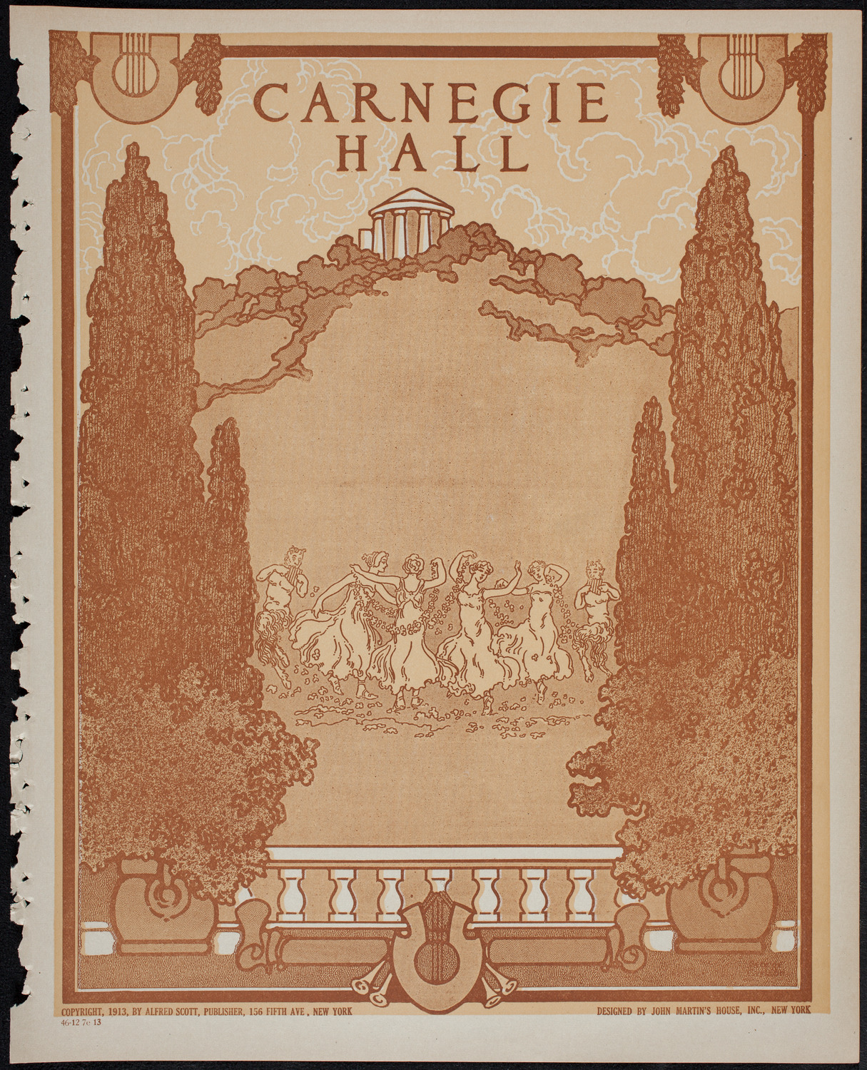 Elmendorf Lecture: The Edge of the Balkan States, December 7, 1913, program page 1