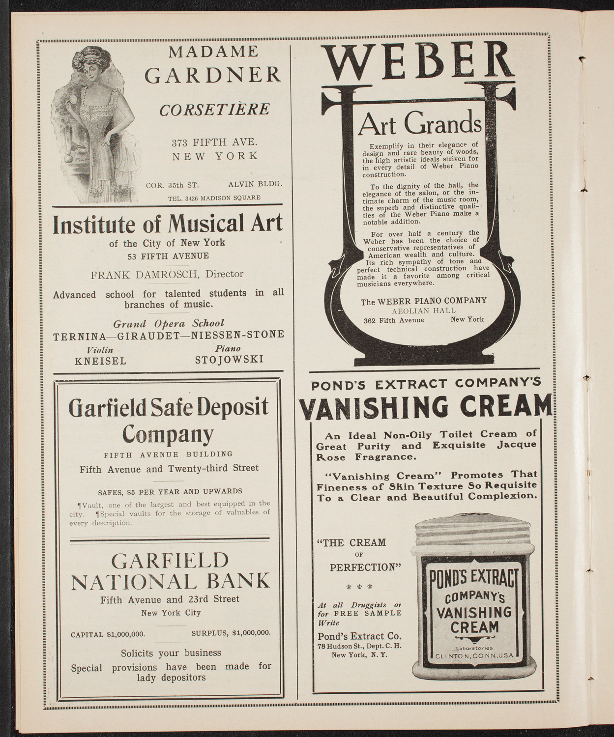 Christmas Play Association, January 6, 1910, program page 6