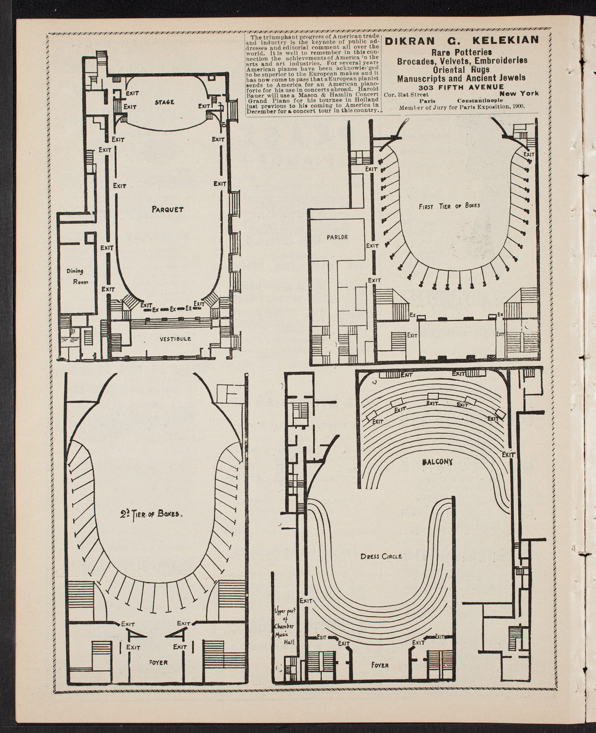 Fritz Kreisler, Violin, and Jean Gerardy, Cello, February 12, 1902, program page 4