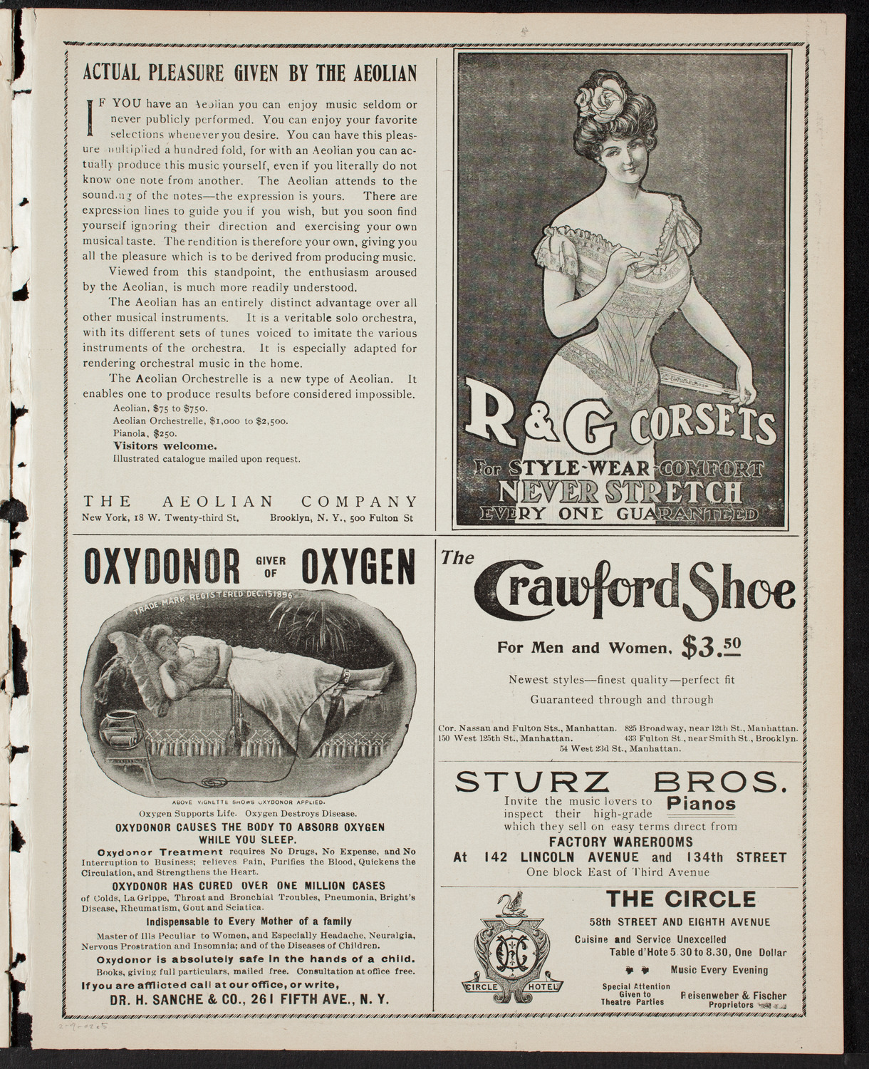 Meeting: YMCA - Mass Meeting for Men, February 9, 1902, program page 9