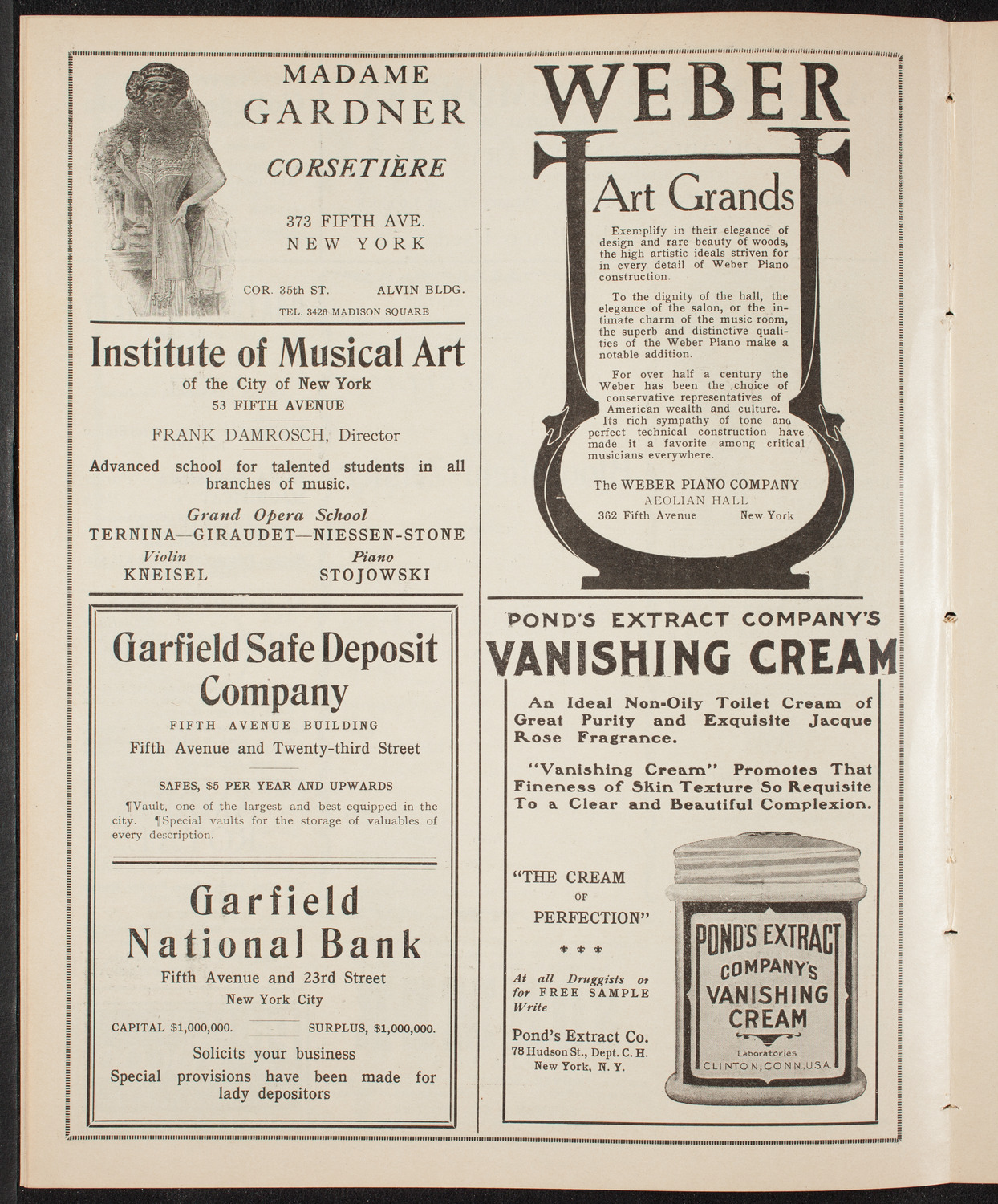 Fannie Bloomfield Zeisler, Piano, February 5, 1910, program page 6