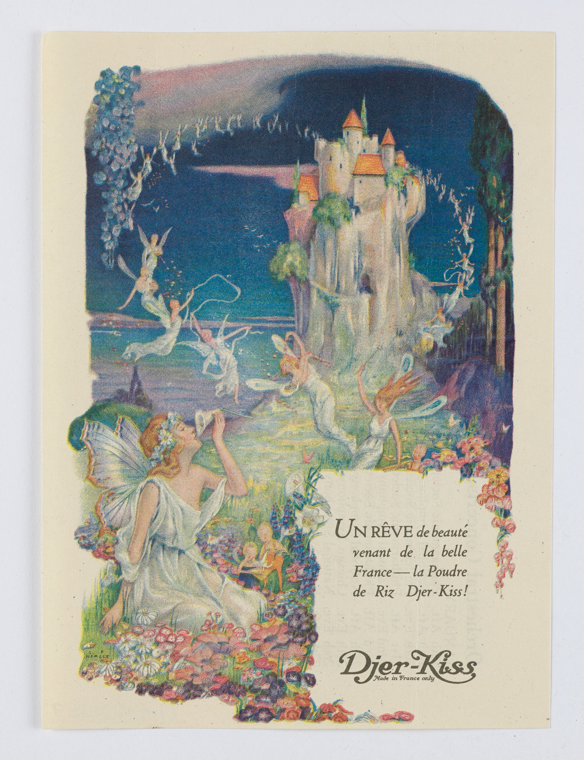Djer-Kiss Cosmetics Orchestral Concert Schedules, 1921