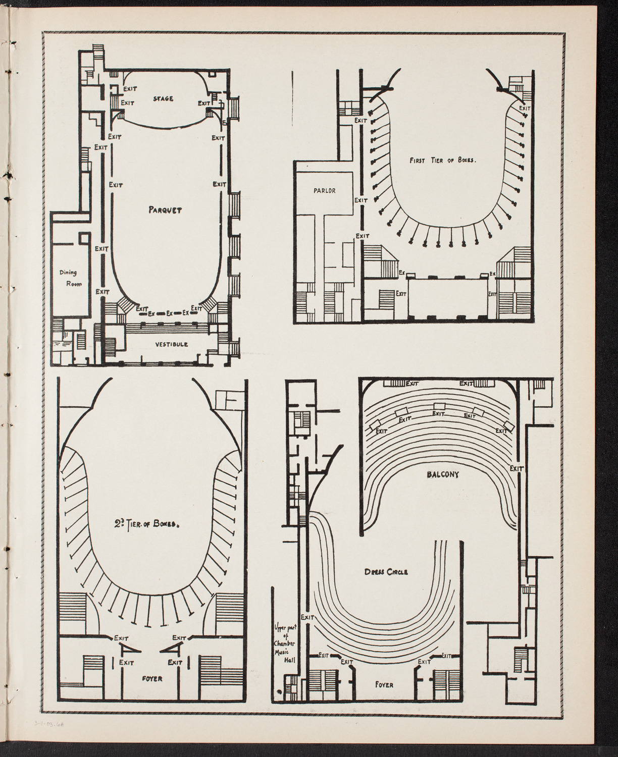 David Bispham, Baritone, March 1, 1903, program page 11