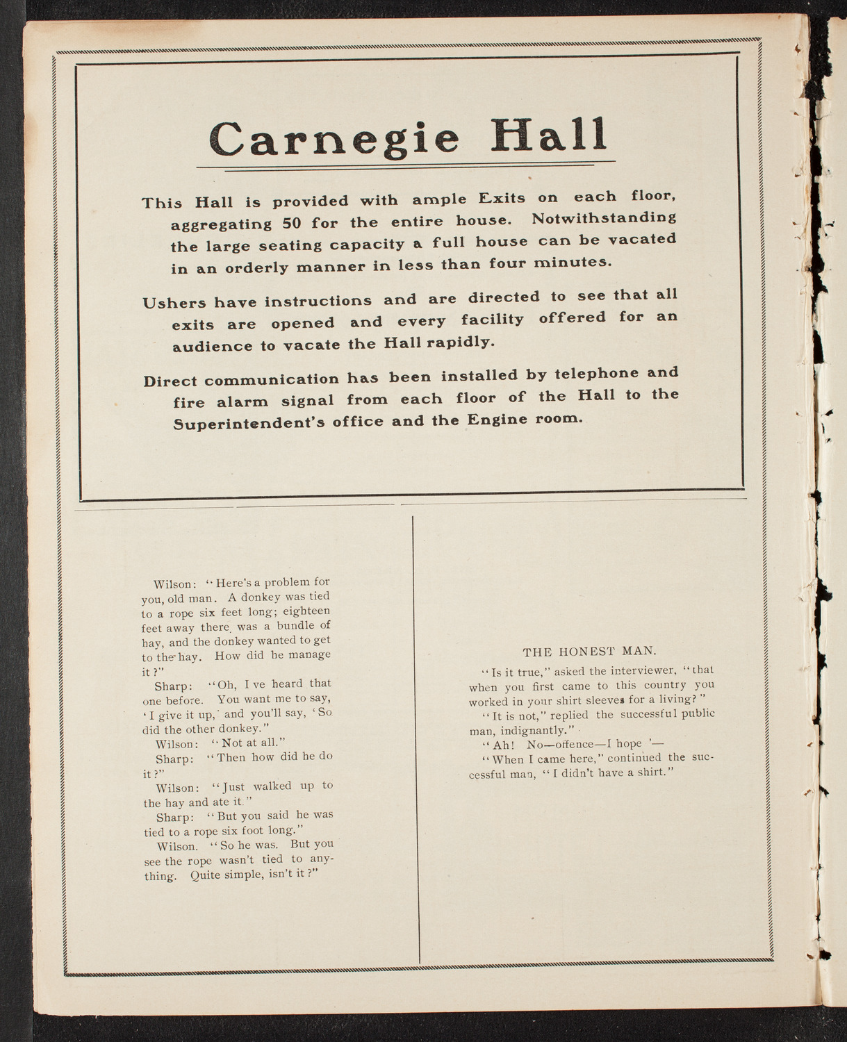 Graduation: Normal College of the City of New York, June 28, 1905, program page 10