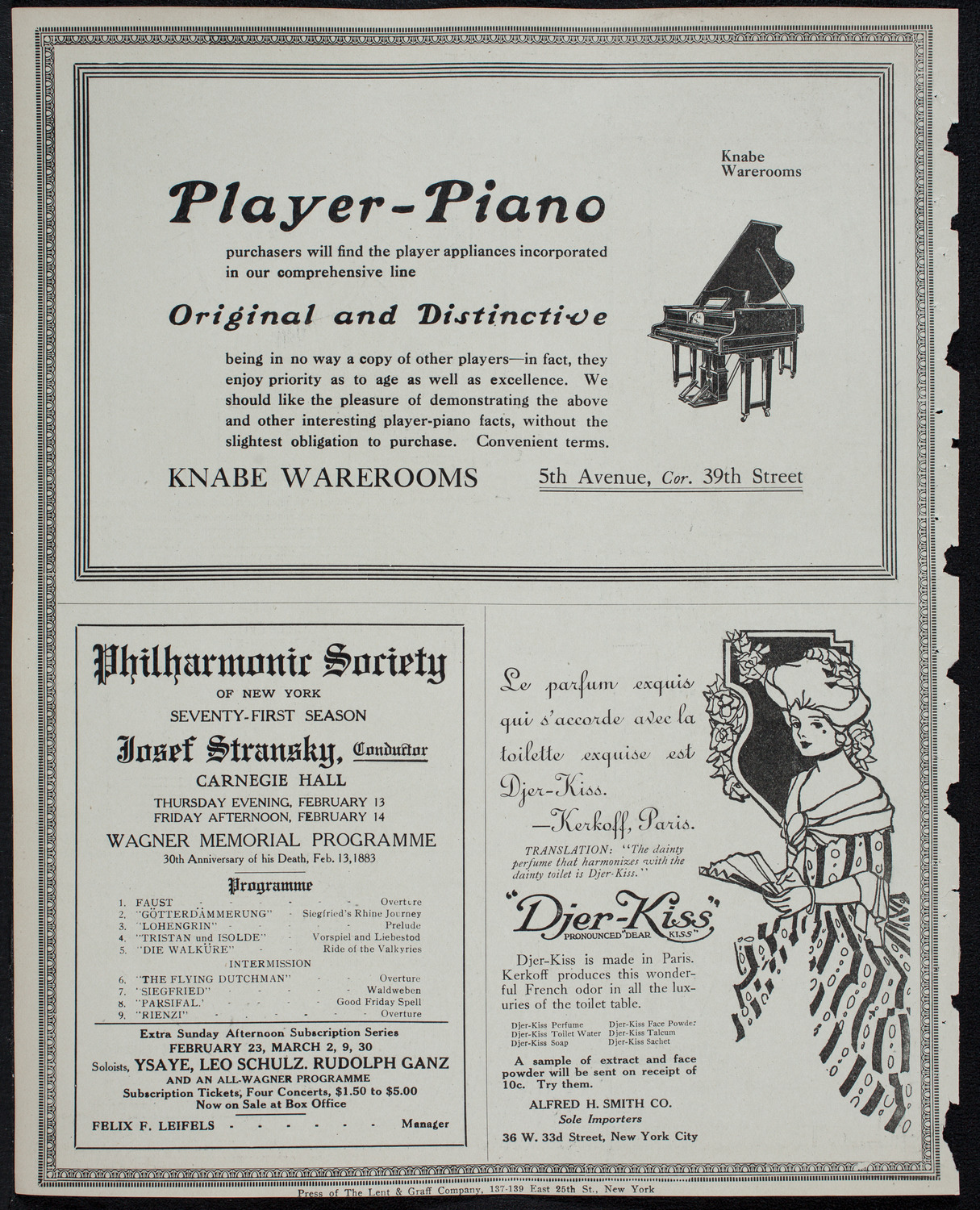 Burton Holmes Travelogue: Burma and Ceylon, February 10, 1913, program page 12