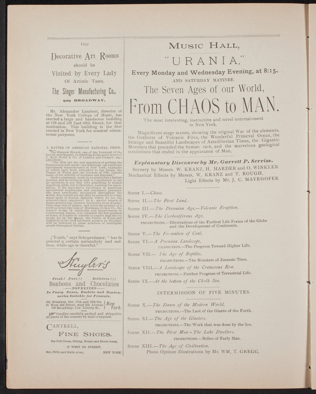 New York Symphony Orchestra: Handel Festival, April 29, 1892, program page 4