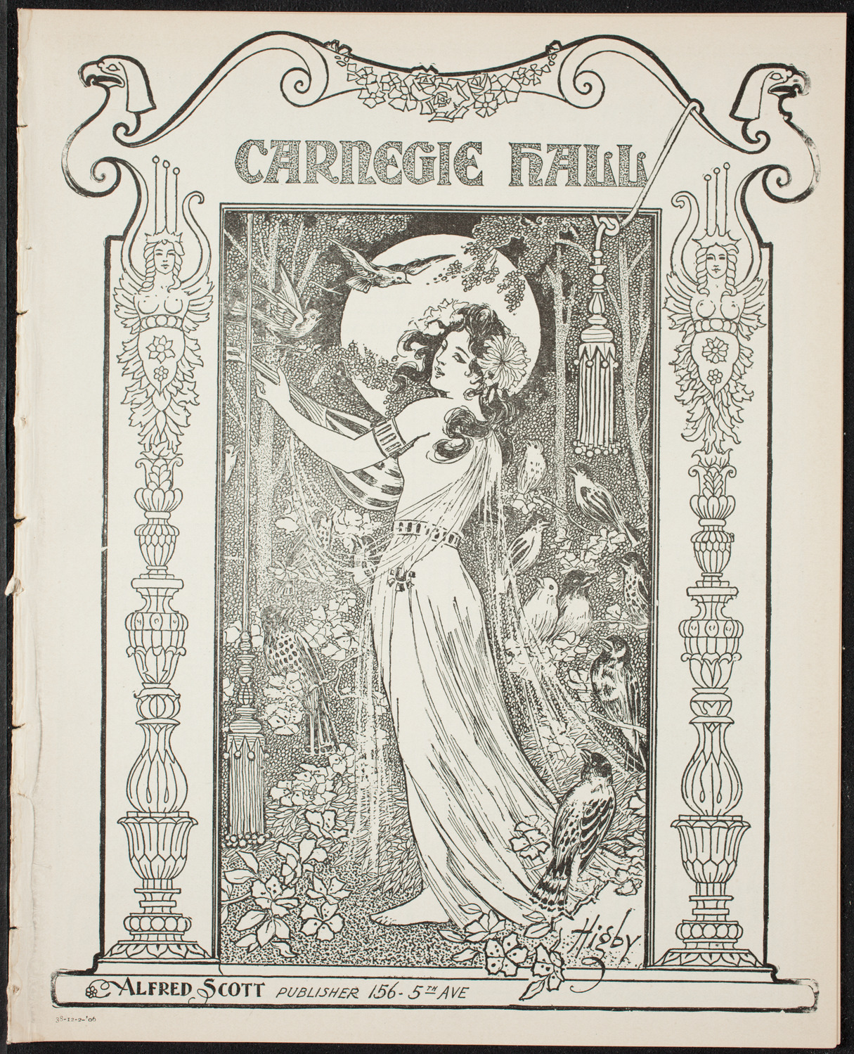 Elmendorf Lecture: Northern Italy, December 2, 1906, program page 1