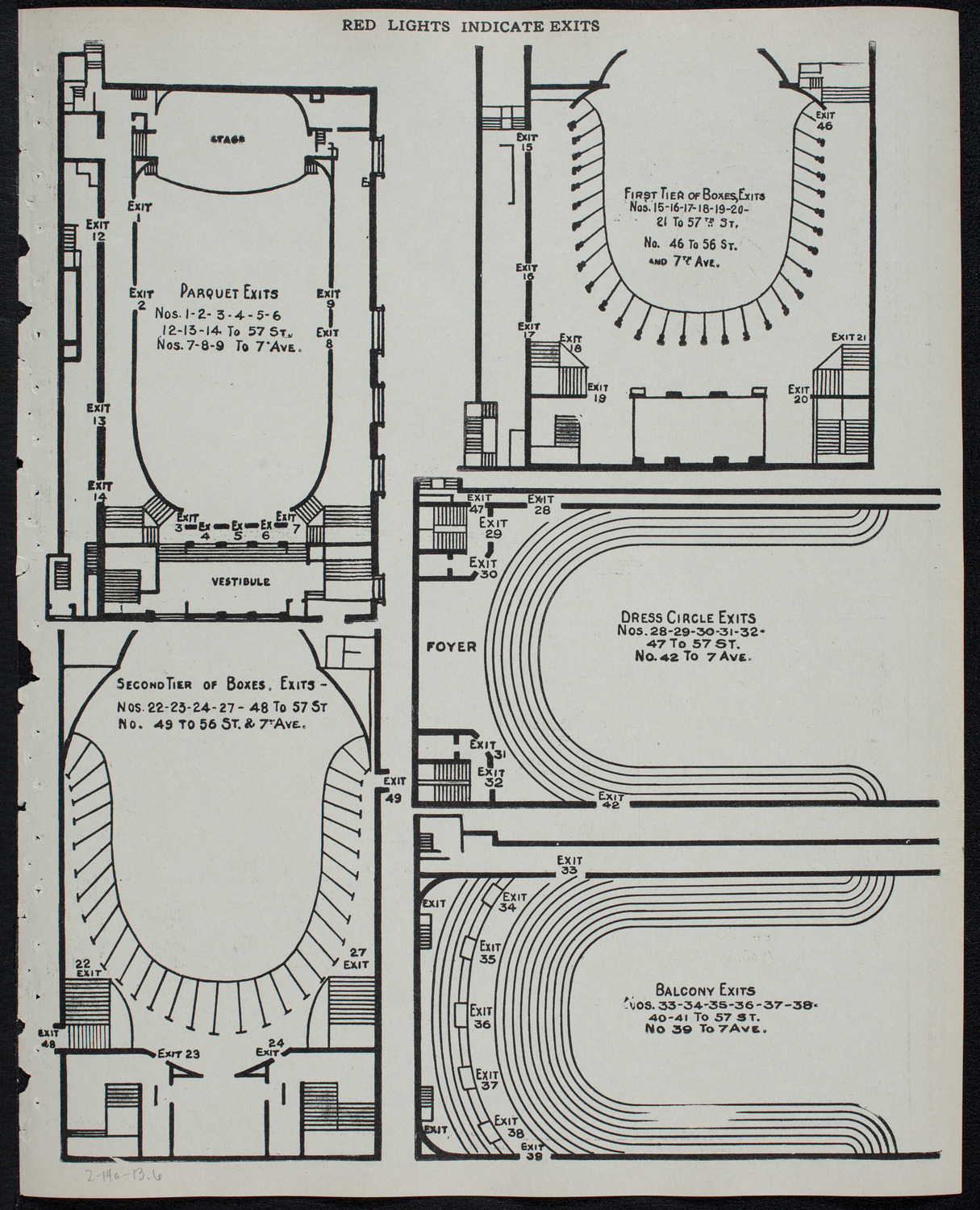 New York Philharmonic, February 14, 1913, program page 11