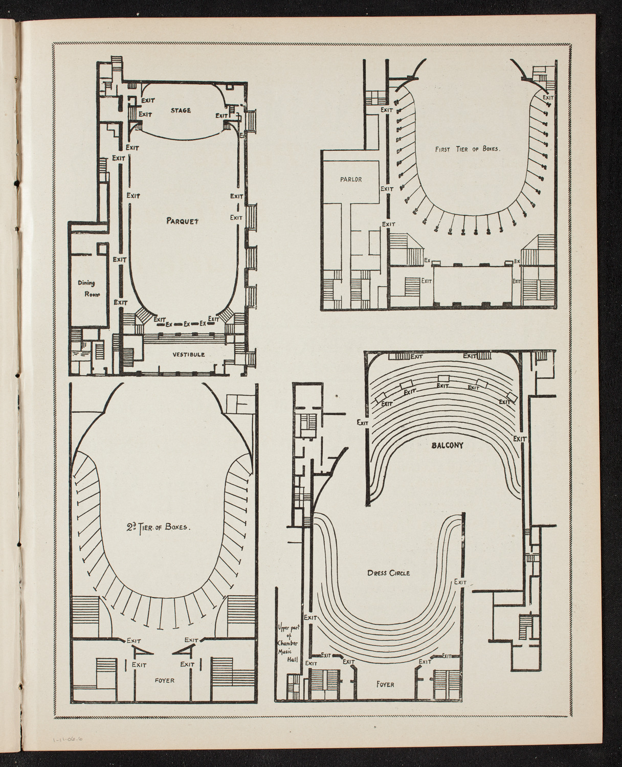 Boston Symphony Orchestra, January 11, 1906, program page 11