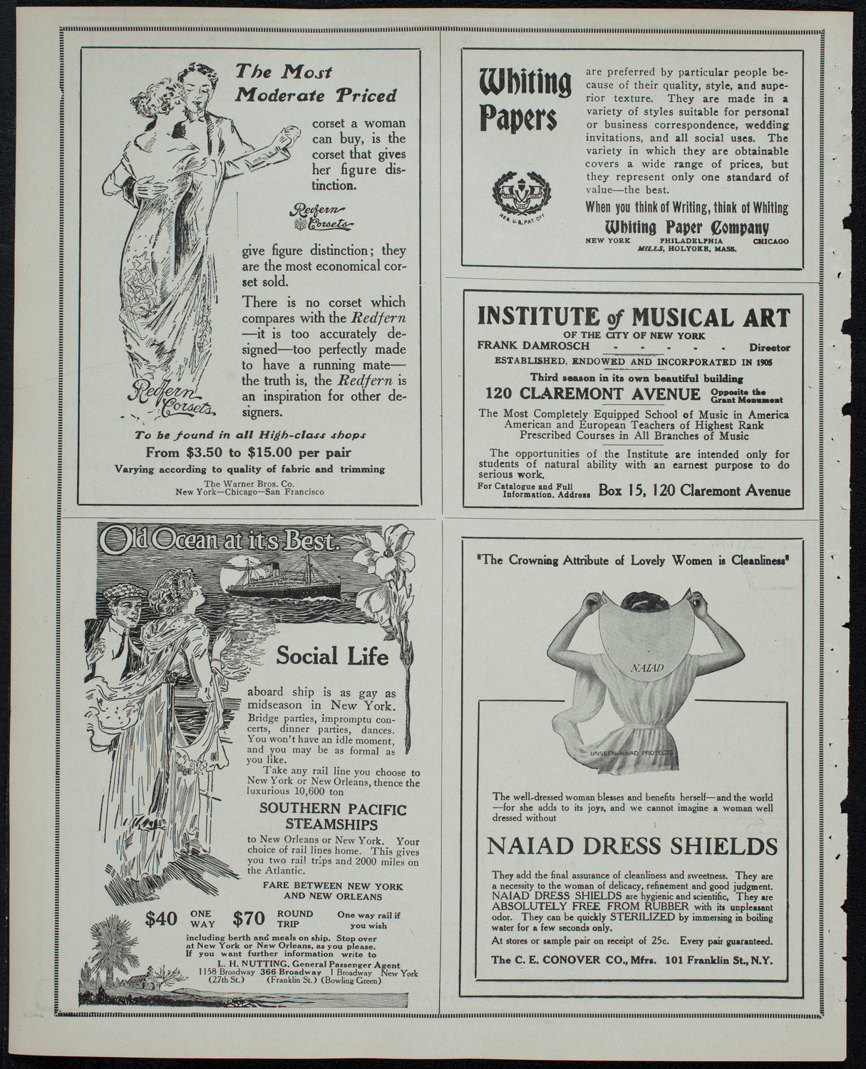 Burton Holmes Travelogue: Panama, March 2, 1913, program page 2