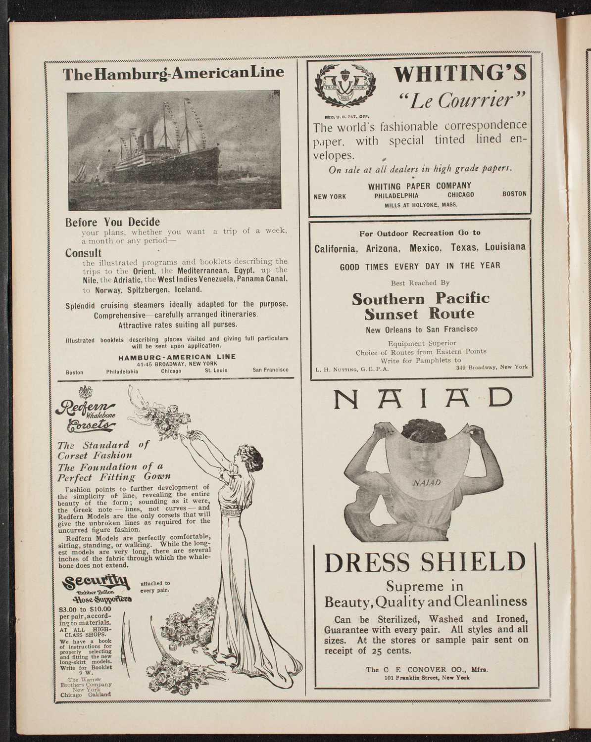 Burton Holmes Travelogue: More About Paris, March 14, 1909, program page 2