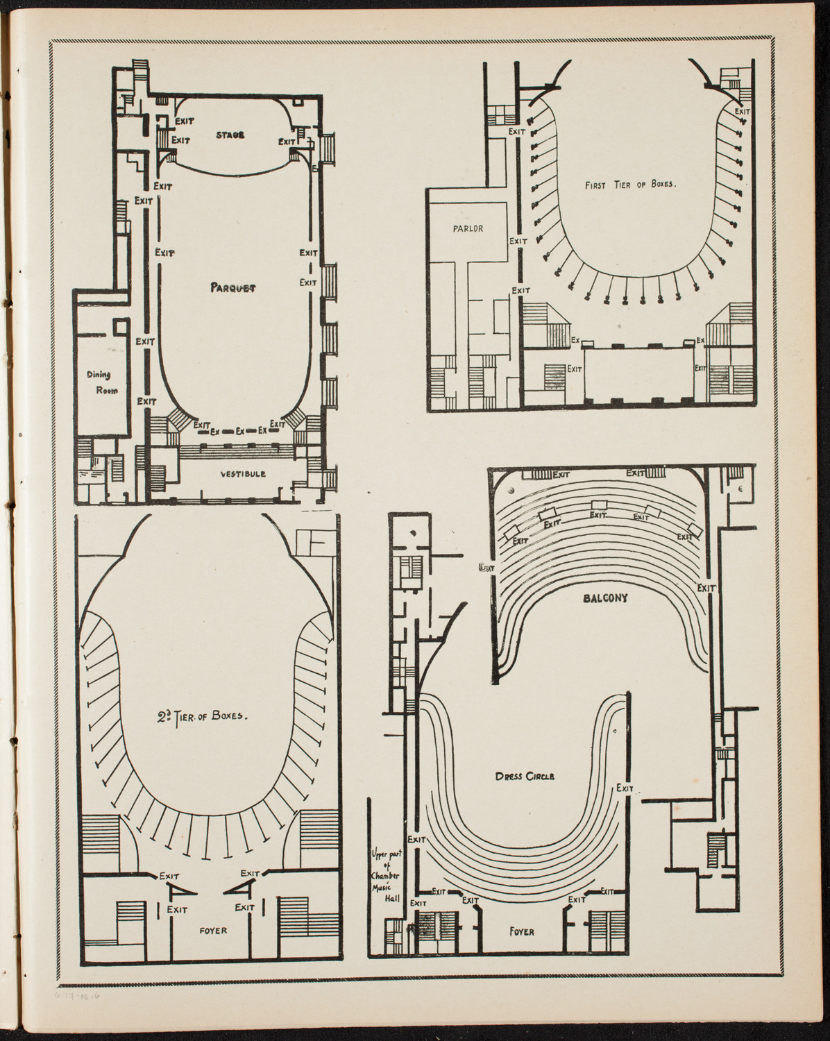 Swedish National Choir, June 17, 1906, program page 11