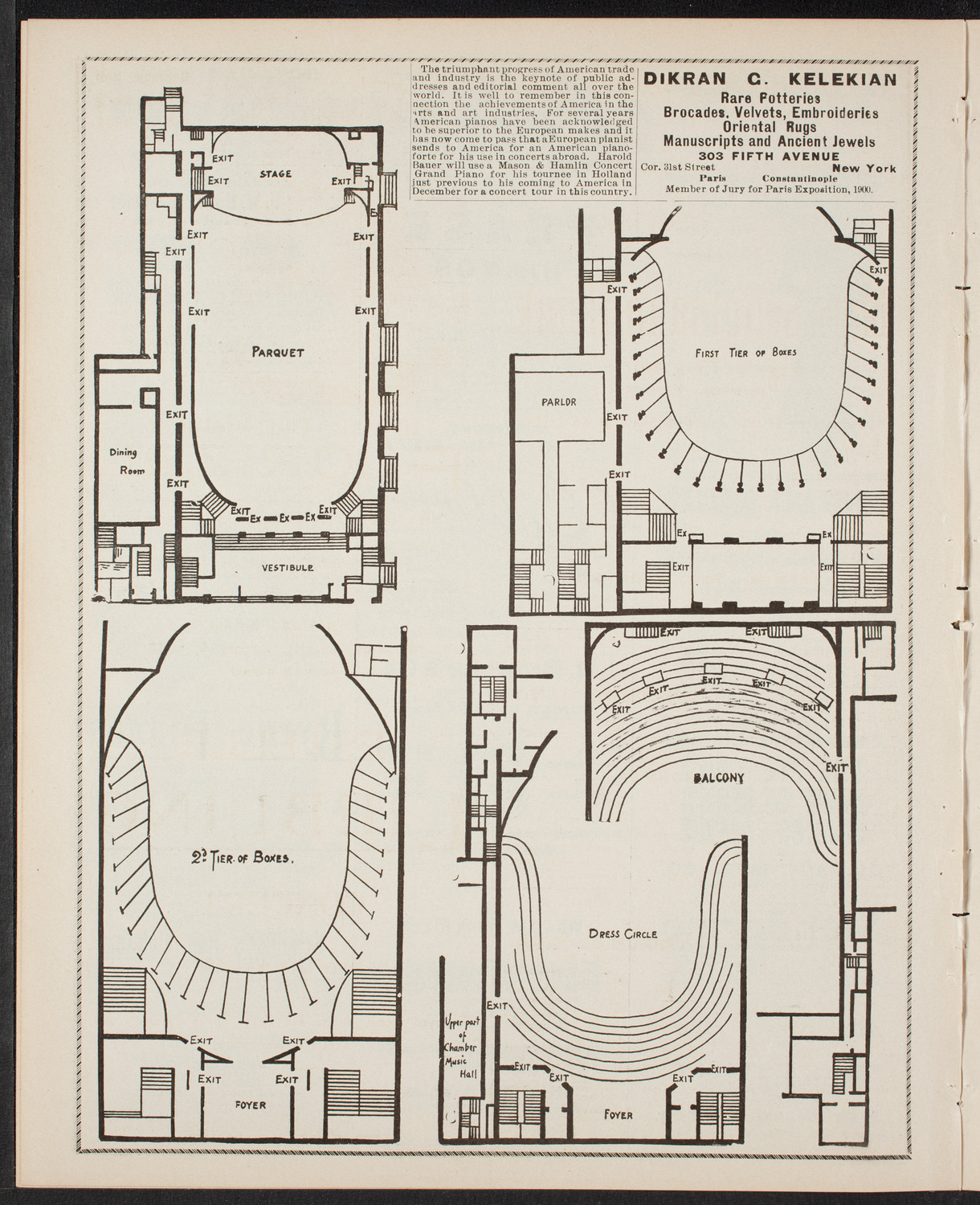 David Bispham, Baritone, January 5, 1902, program page 4