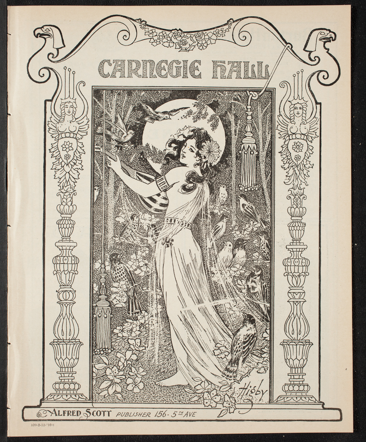 Symphony Concert for Young People, February 12, 1910, program page 1