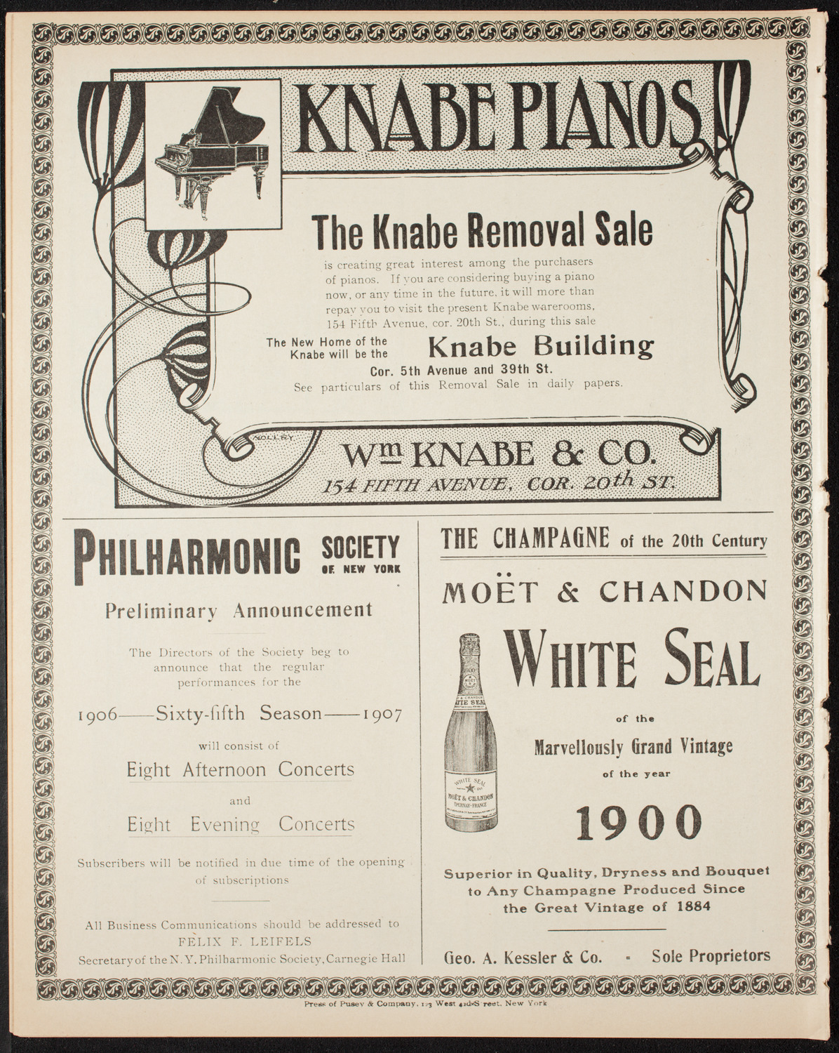 Lecture by Burr McIntosh, May 13, 1906, program page 12