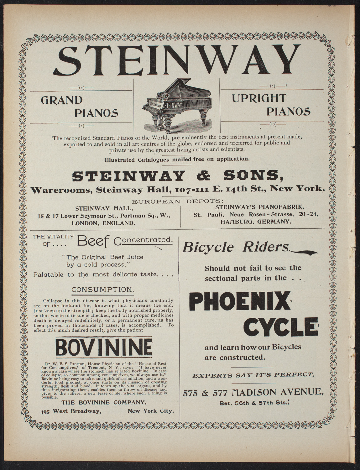 American Academy of Dramatic Arts, April 22, 1897, program page 8