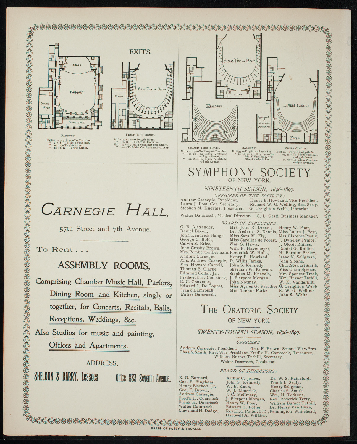 Graduation: College of St. Francis Xavier, June 21, 1897, program page 8