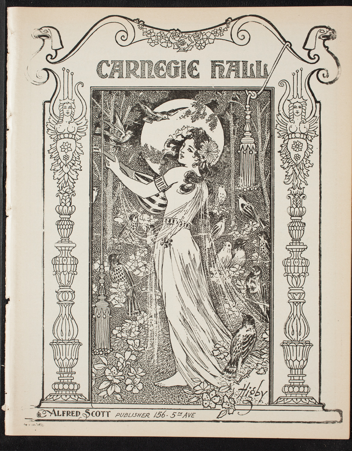 Burton Holmes Travelogue: Imperial Berlin, January 12, 1908, program page 1