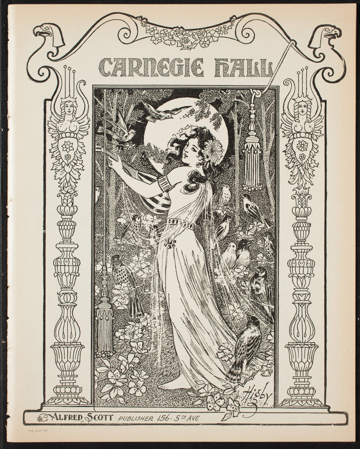 Elmendorf Lecture: Switzerland, March 12, 1906, program page 1