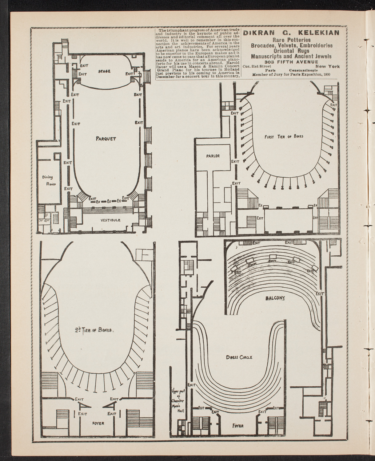 Memorial: Gunnar Wennerberg, May 4, 1902, program page 4