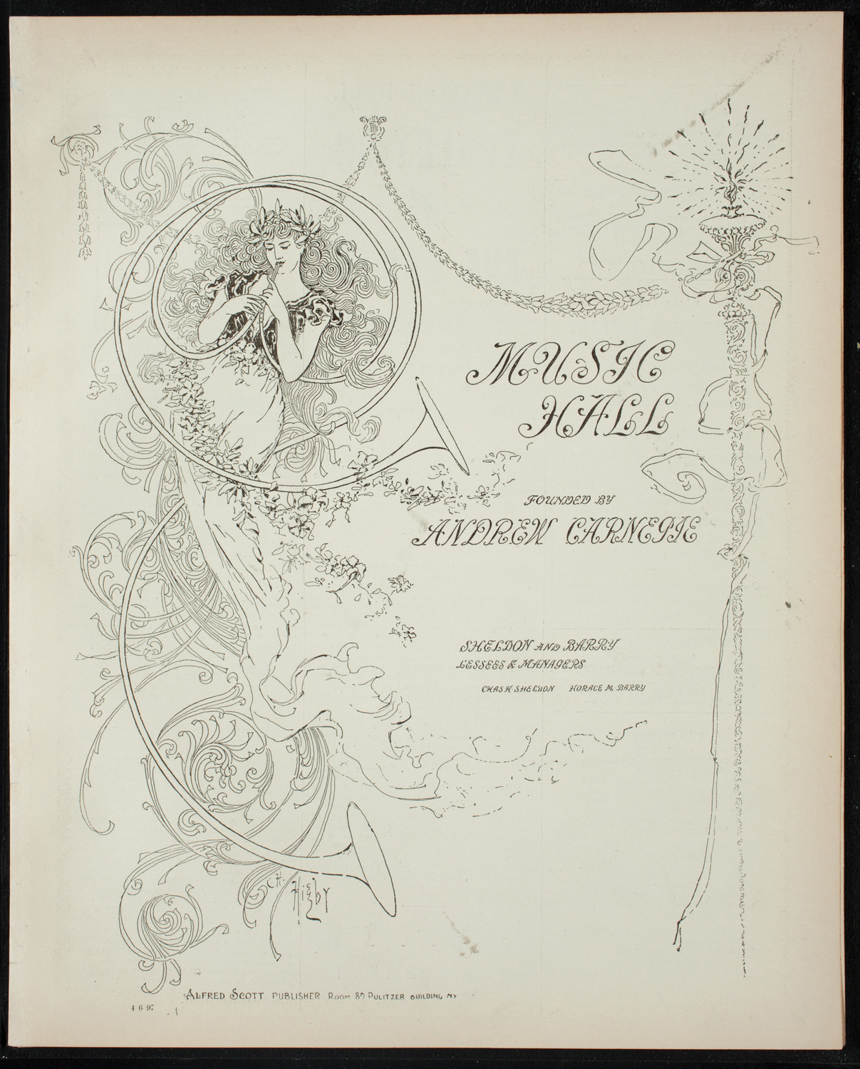 Benefit: New York and Brooklyn St. Andrew's One-Cent Coffee-Stands, April 6, 1897, program page 1