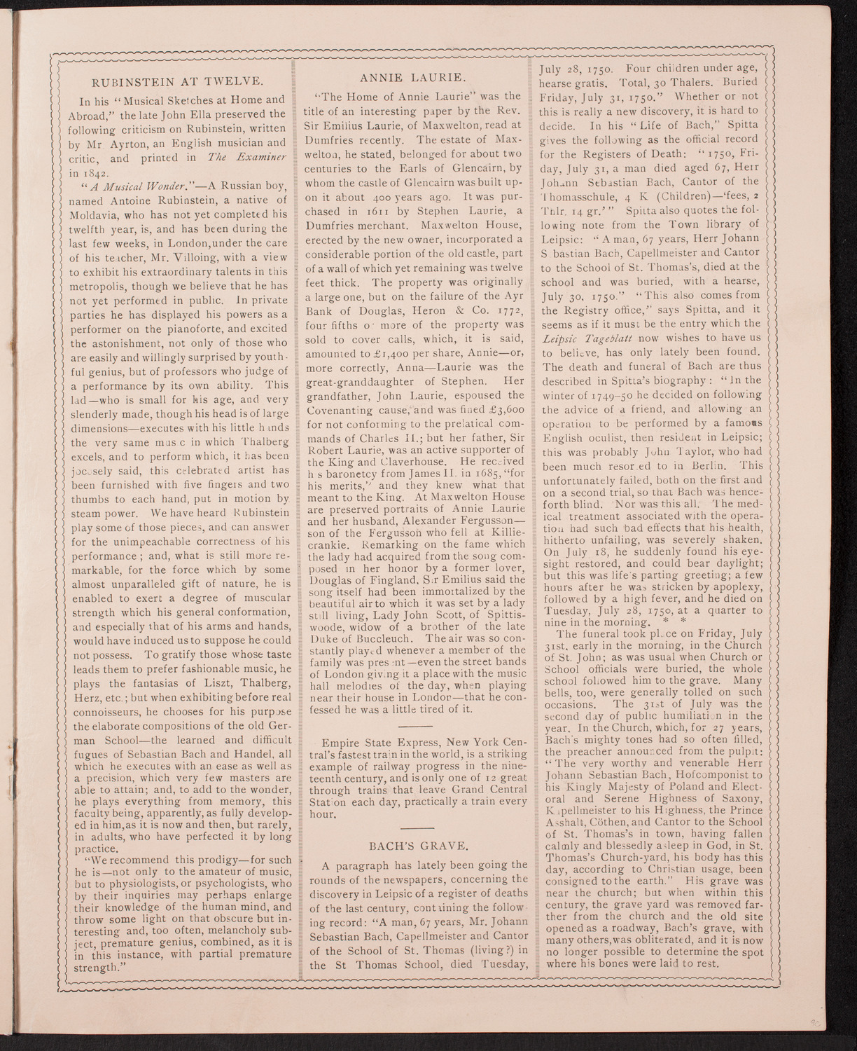 Oratorio Society of New York, January 6, 1895, program page 7