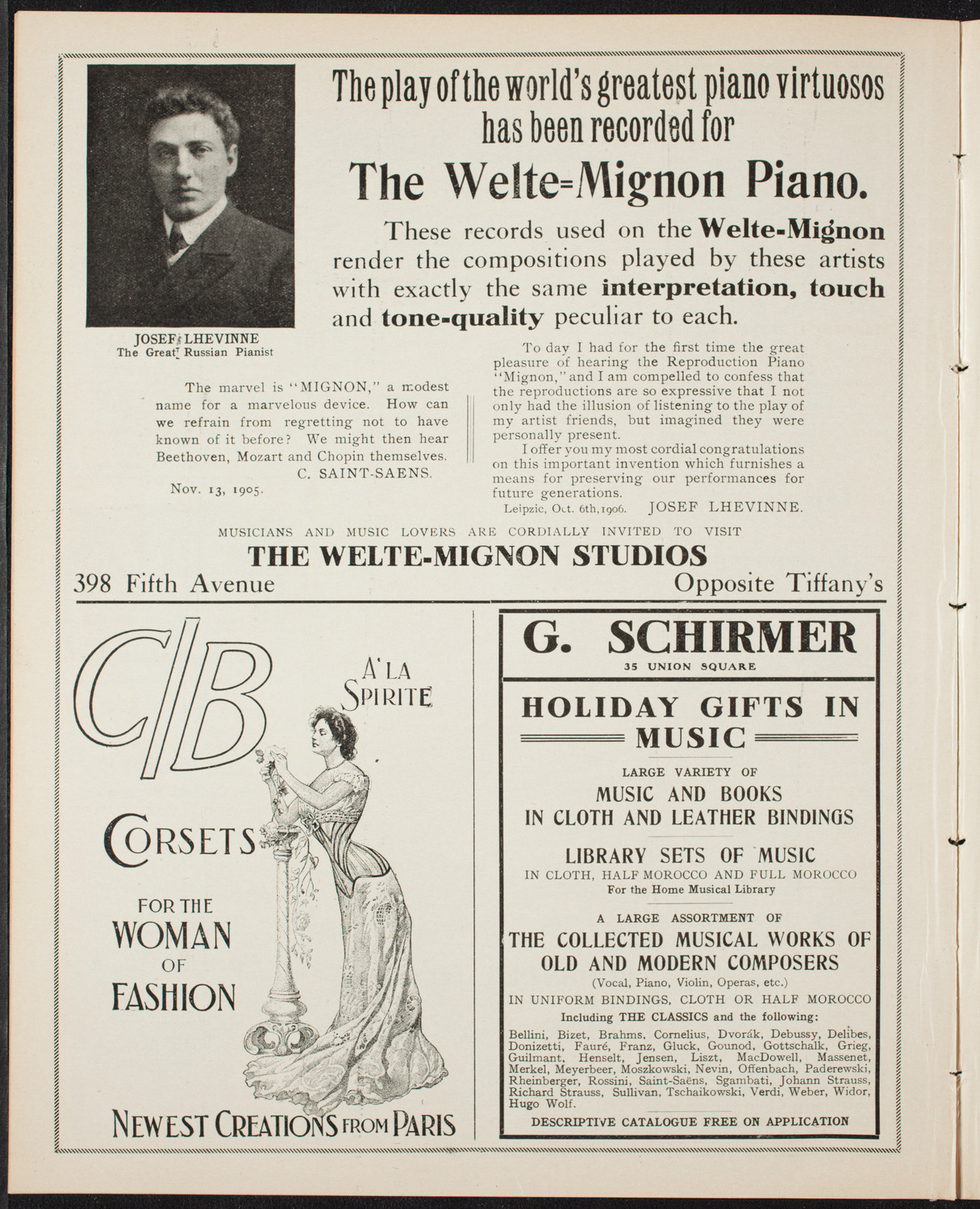 New York Festival Chorus and Orchestra, December 23, 1906, program page 8