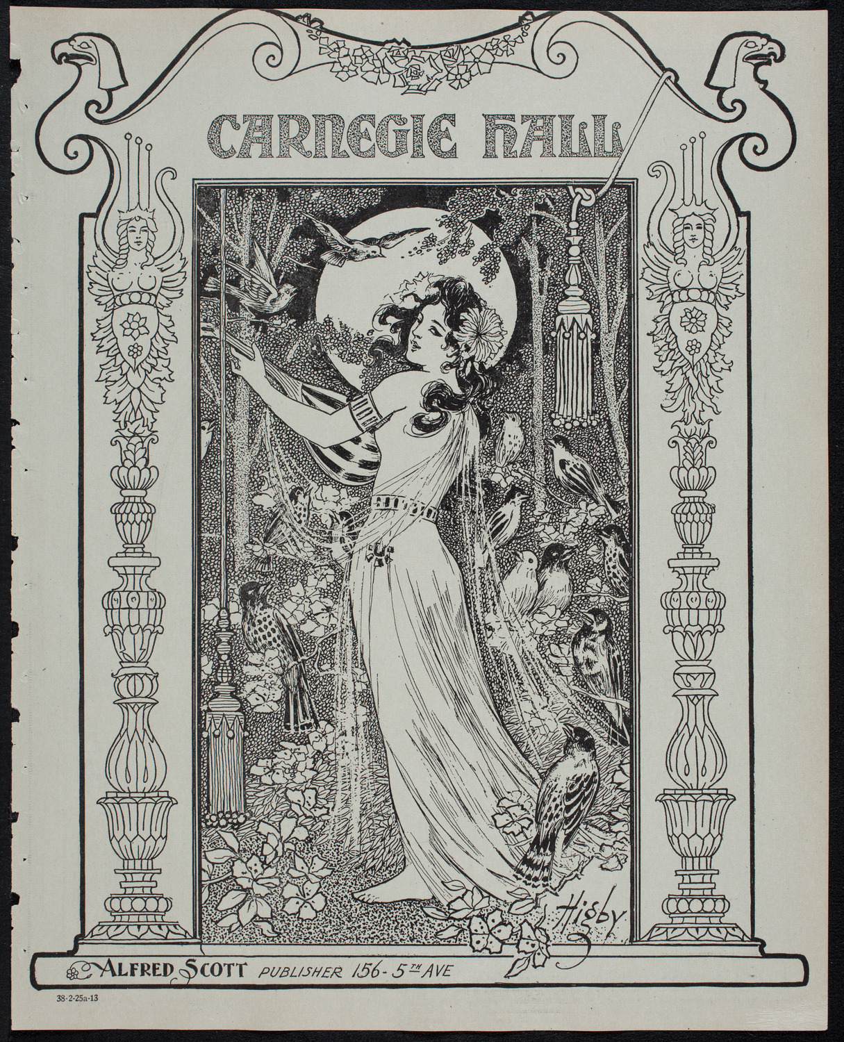 Efrem Zimbalist, Violin, and John Powell, Piano, February 25, 1913, program page 1
