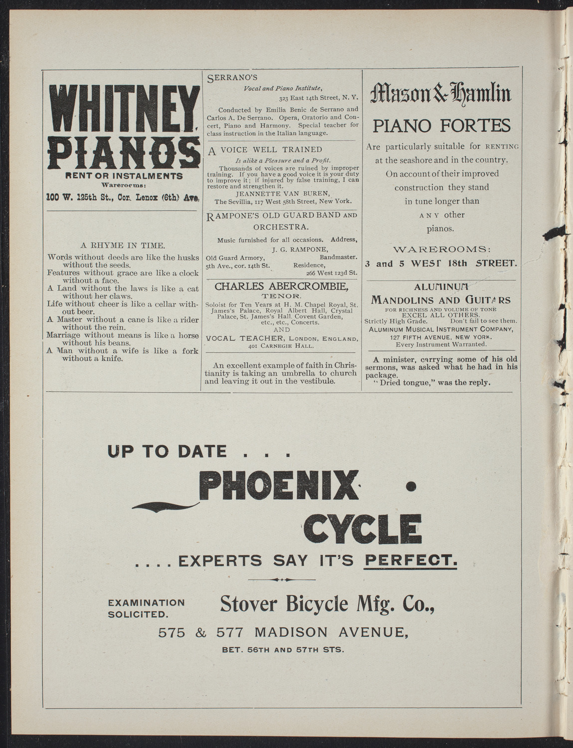 Graduation: Berkeley School, May 21, 1897, program page 2