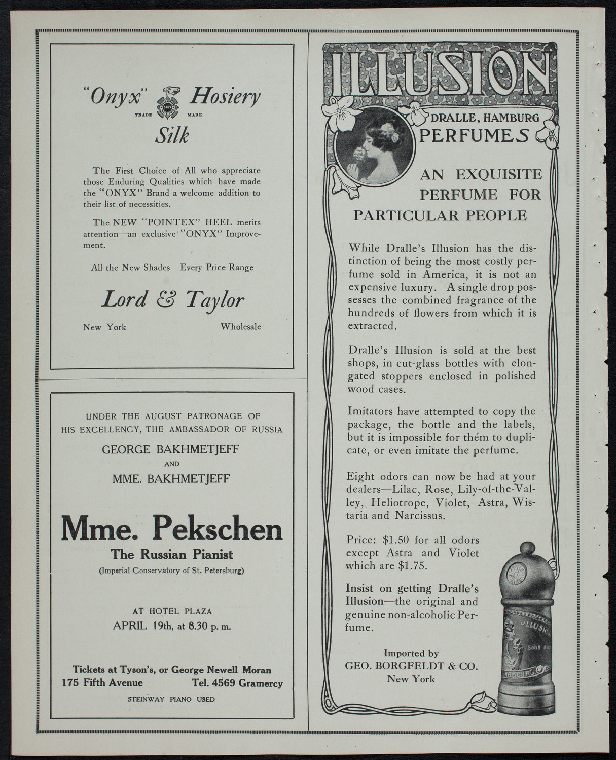 New York Philharmonic, March 27, 1913, program page 8