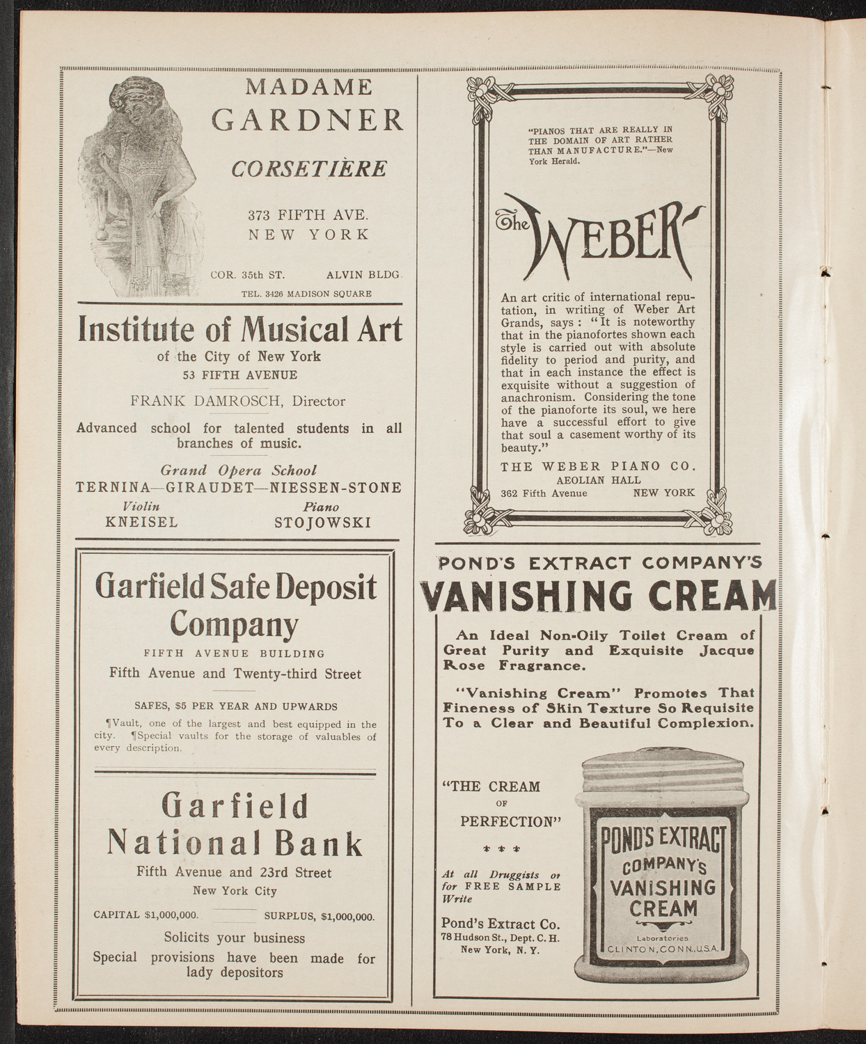 German Liederkranz, February 12, 1910, program page 6