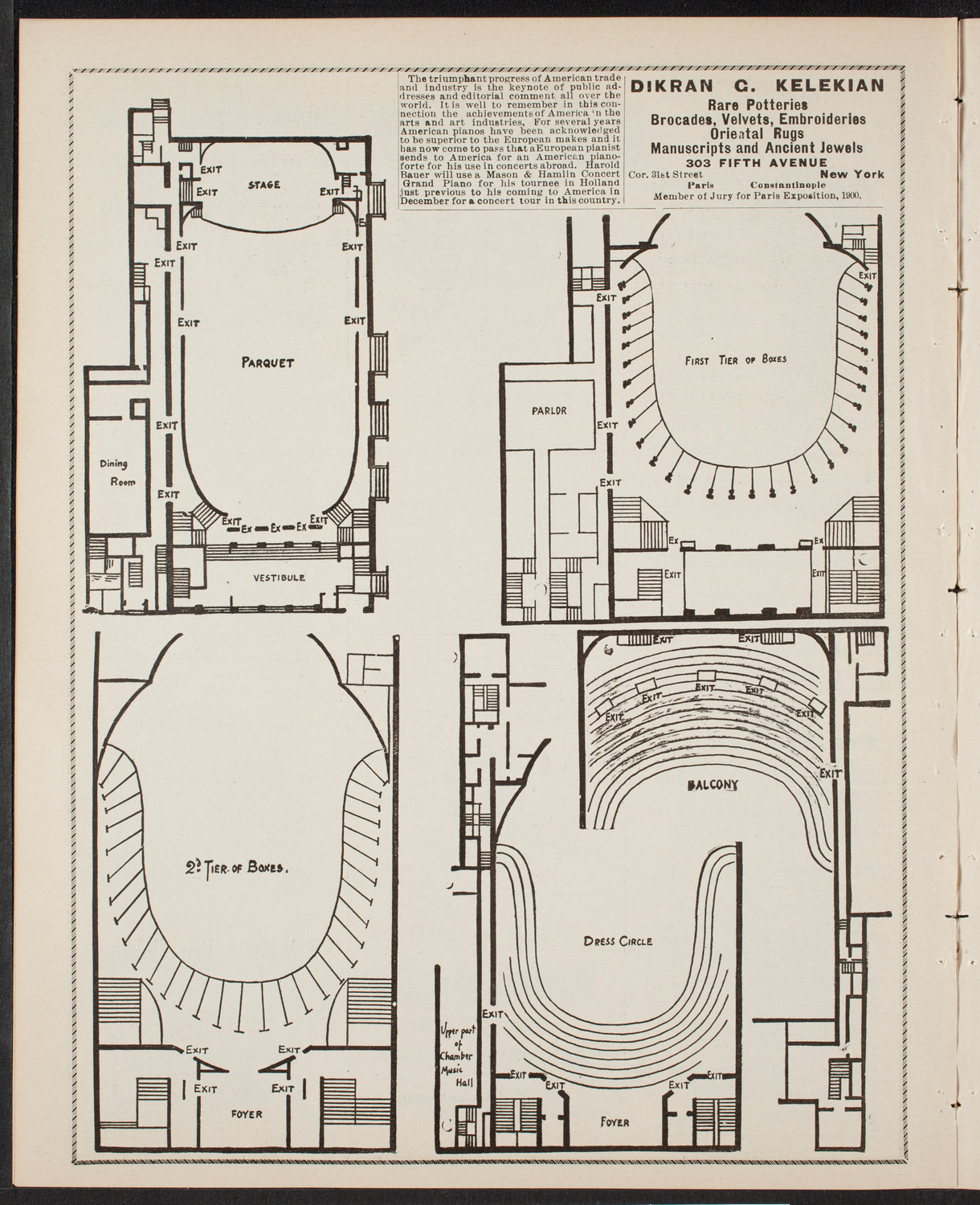 Ernestine Schumann-Heink, Mezzo-Soprano, January 12, 1902, program page 4