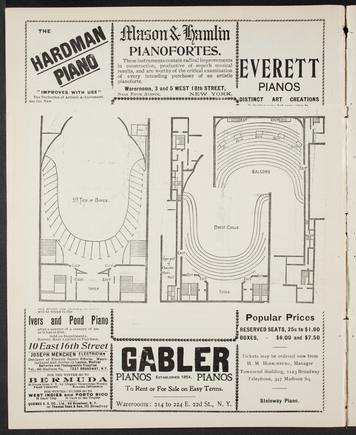 New York Philharmonic, March 8, 1901, program page 8