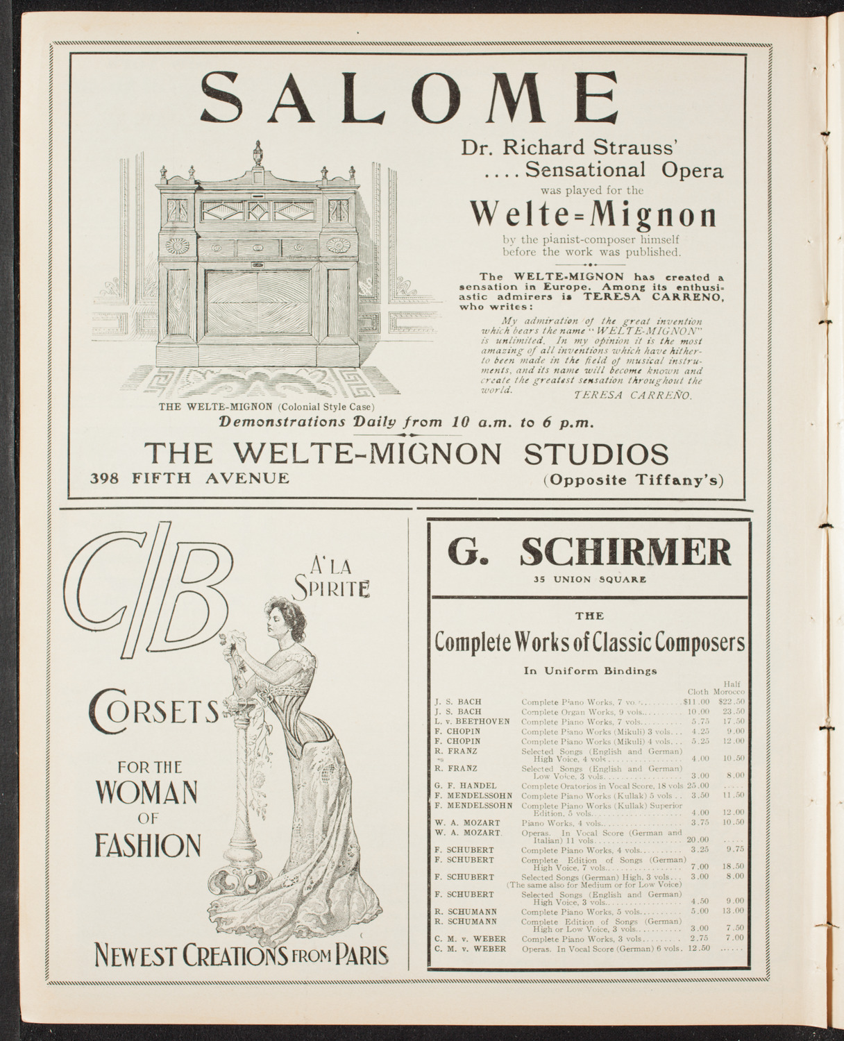 Graduation: New York College of Dentistry, June 3, 1907, program page 8