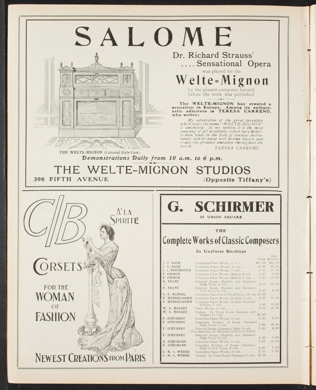 Graduation: New York College of Dentistry, June 3, 1907, program page 8