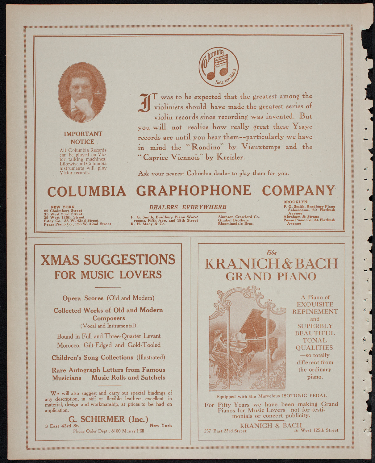 Symphony Concert for Young People, December 20, 1913, program page 6