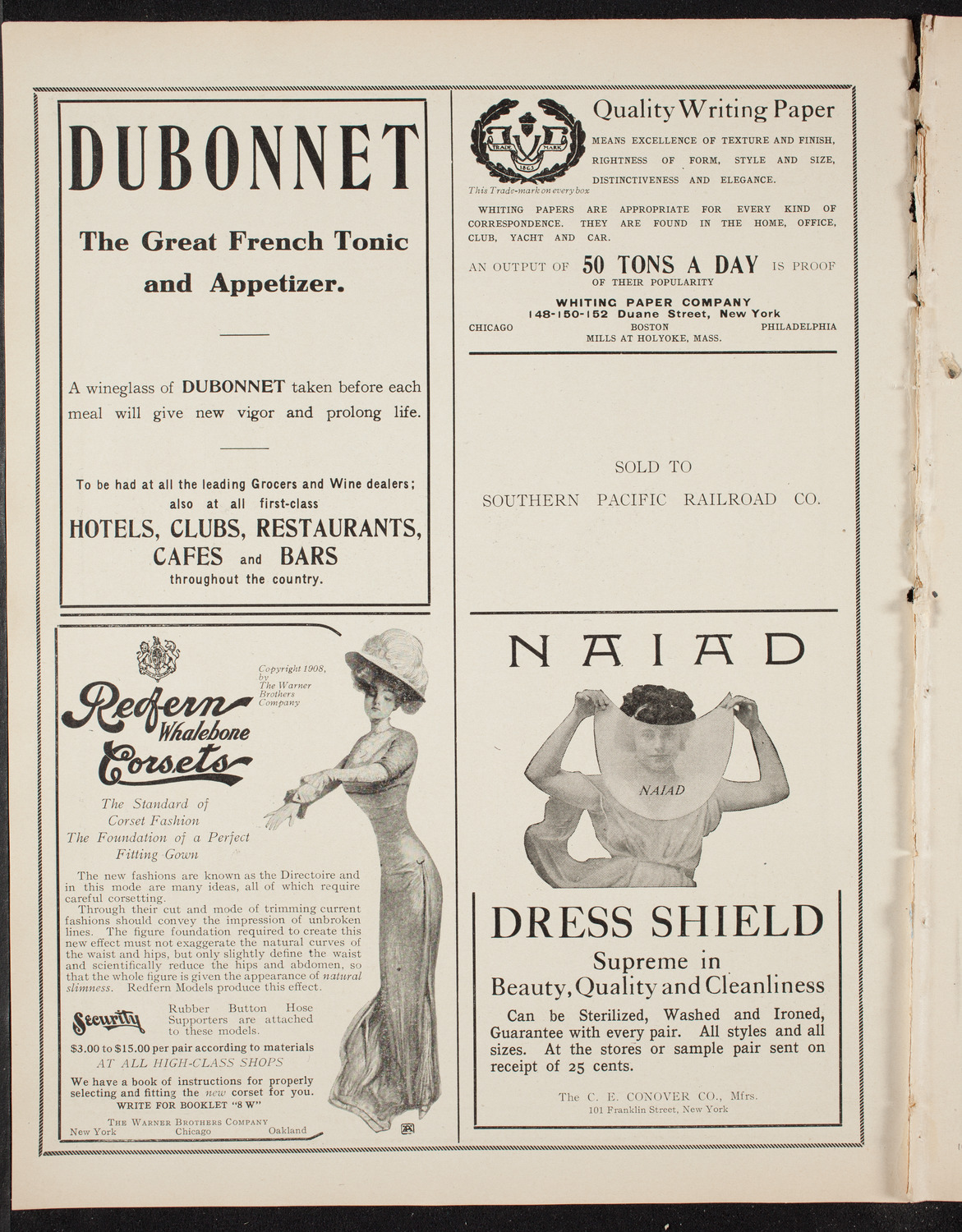 George Hamlin, Tenor, October 11, 1908, program page 2