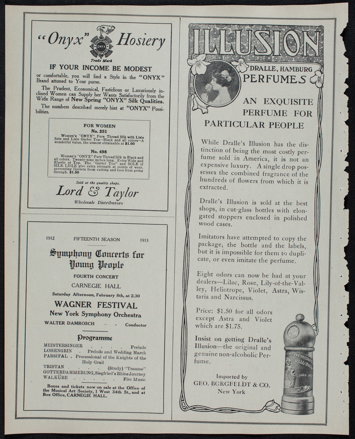 Burton Holmes Travelogue: Panama, January 20, 1913, program page 8
