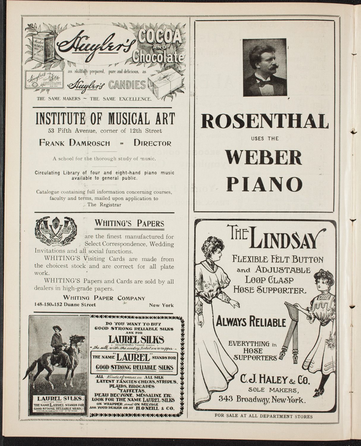 Symphony Concert for Young People, December 15, 1906, program page 6